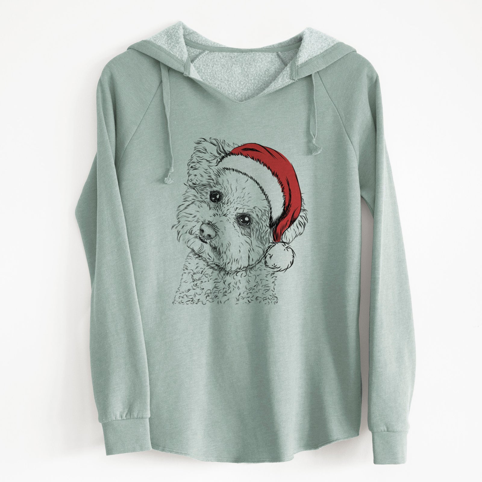 Santa Bento the Bolognese - Cali Wave Hooded Sweatshirt