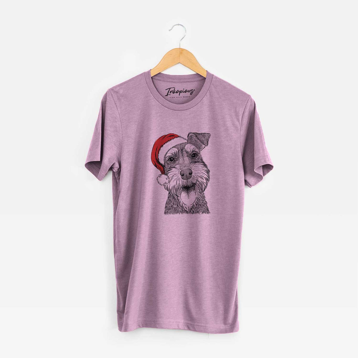Santa Bernadette the Mini Schnauzer - Unisex Crewneck