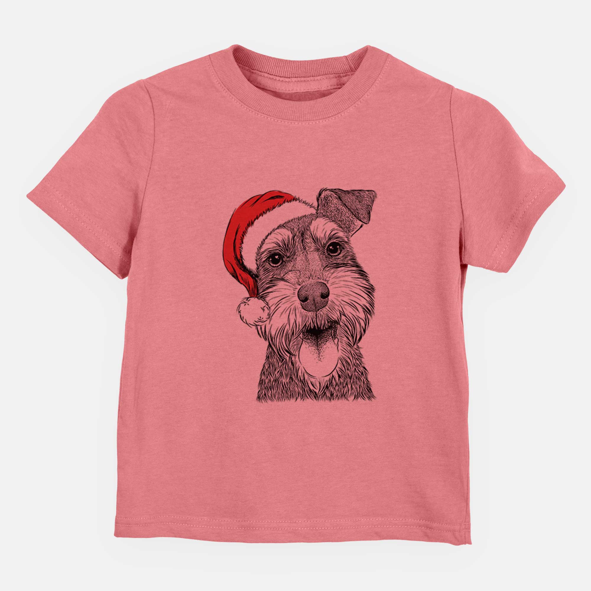 Santa Bernadette the Mini Schnauzer - Kids/Youth/Toddler Shirt