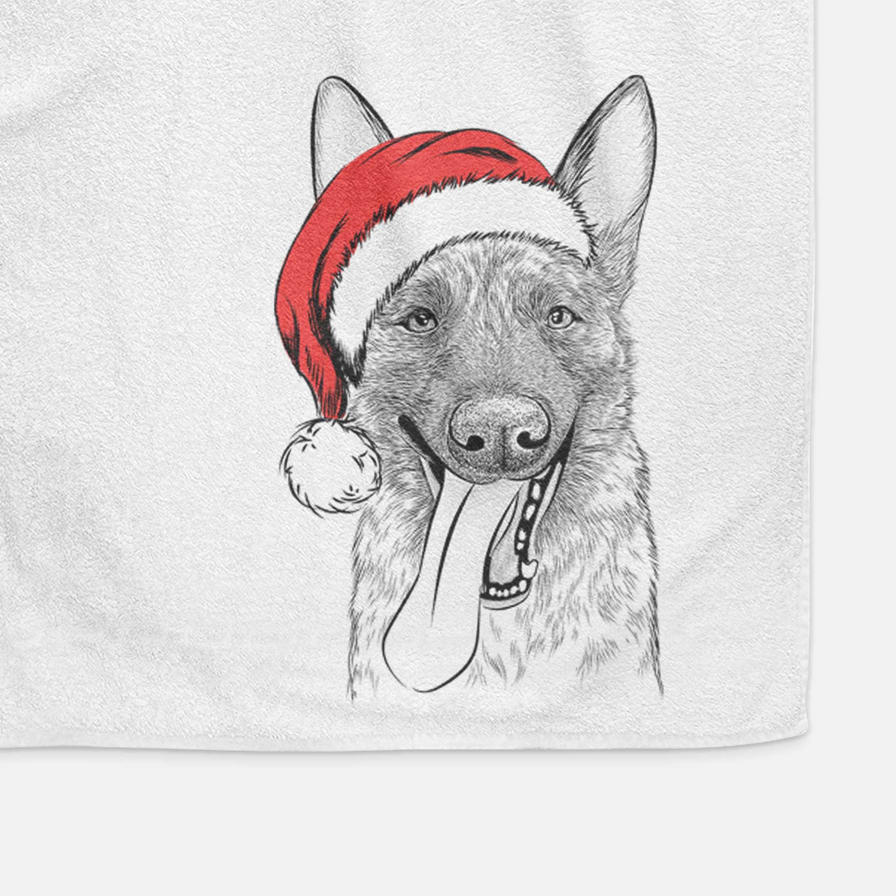 Bessa the Dutch Shepherd Decorative Hand Towel