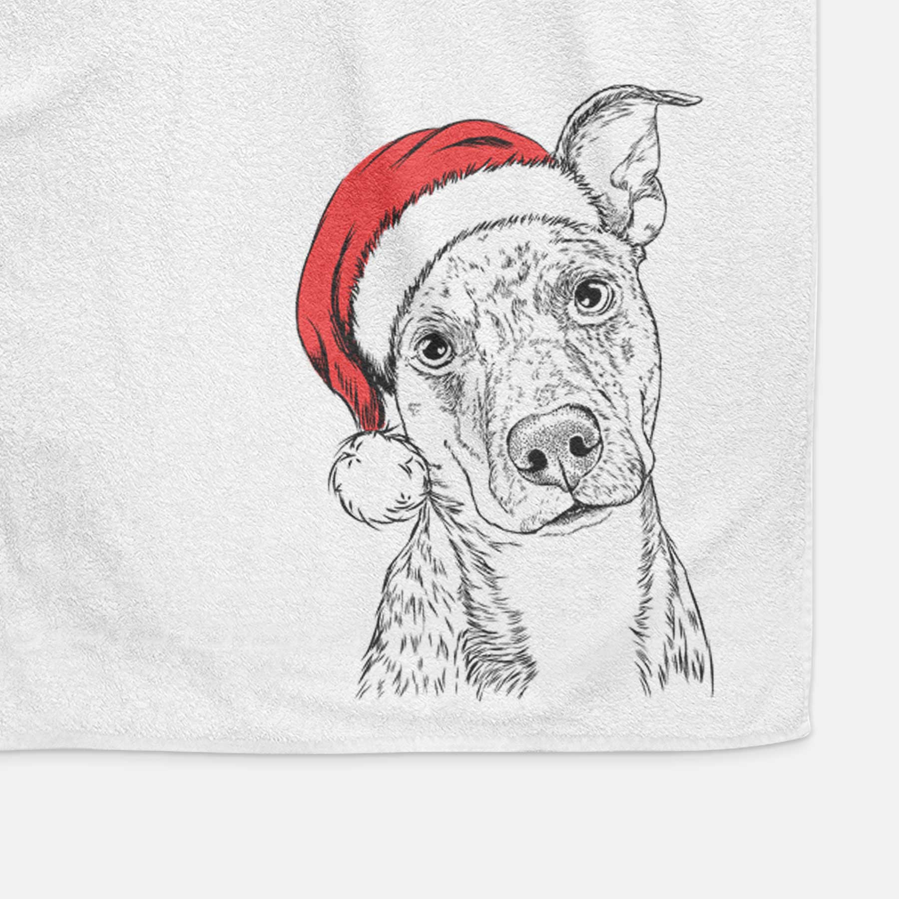 Bianca the Mixed Breed Decorative Hand Towel