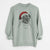 Santa Big P the English Mastiff - Unisex Pigment Dyed Crew Sweatshirt