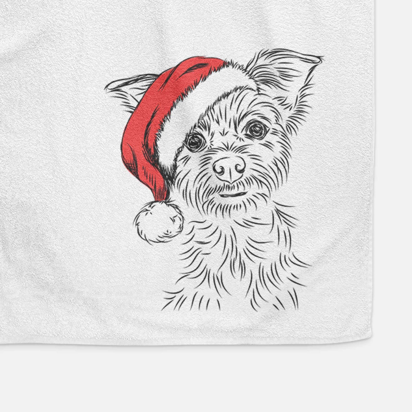 Bingo the Yorkshire Terrier Decorative Hand Towel