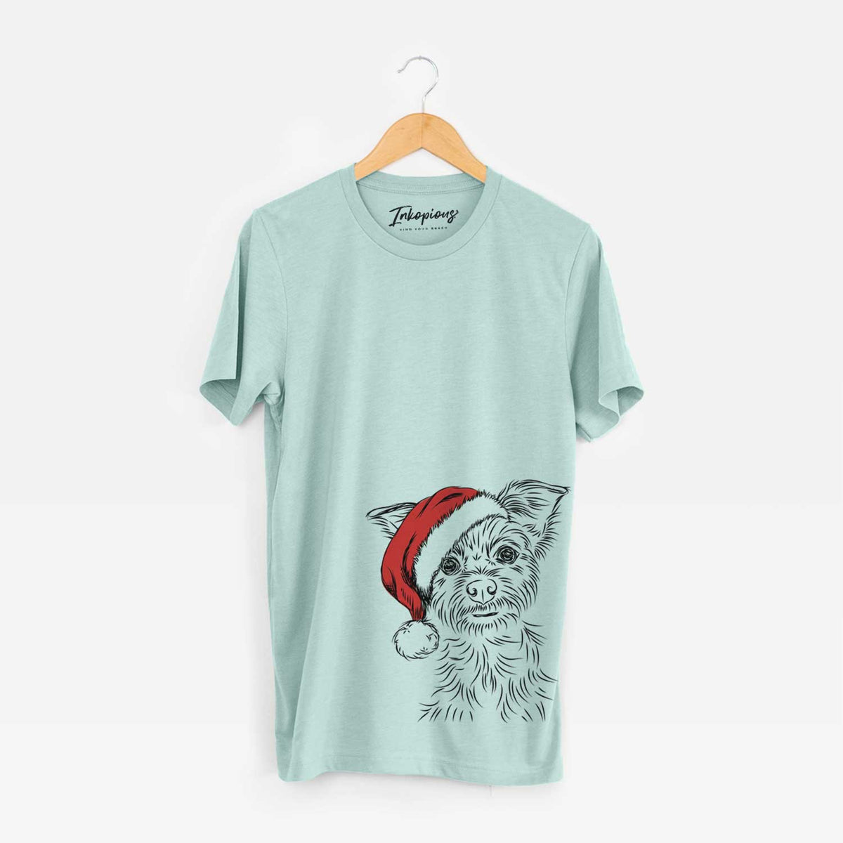 Santa Bingo the Yorkshire Terrier - Unisex Crewneck