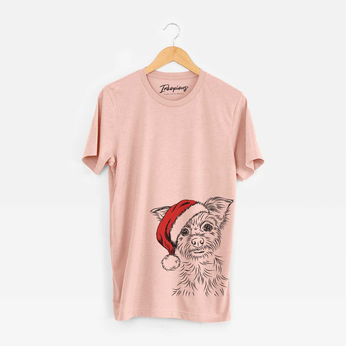 Santa Bingo the Yorkshire Terrier - Unisex Crewneck