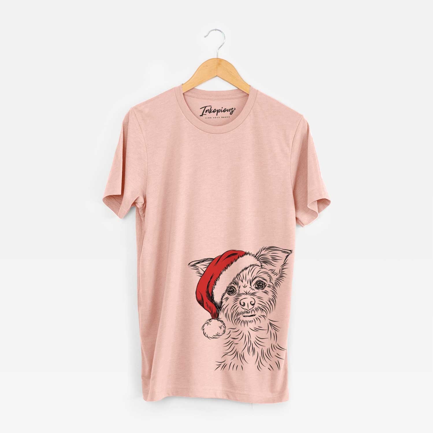 Santa Bingo the Yorkshire Terrier - Unisex Crewneck