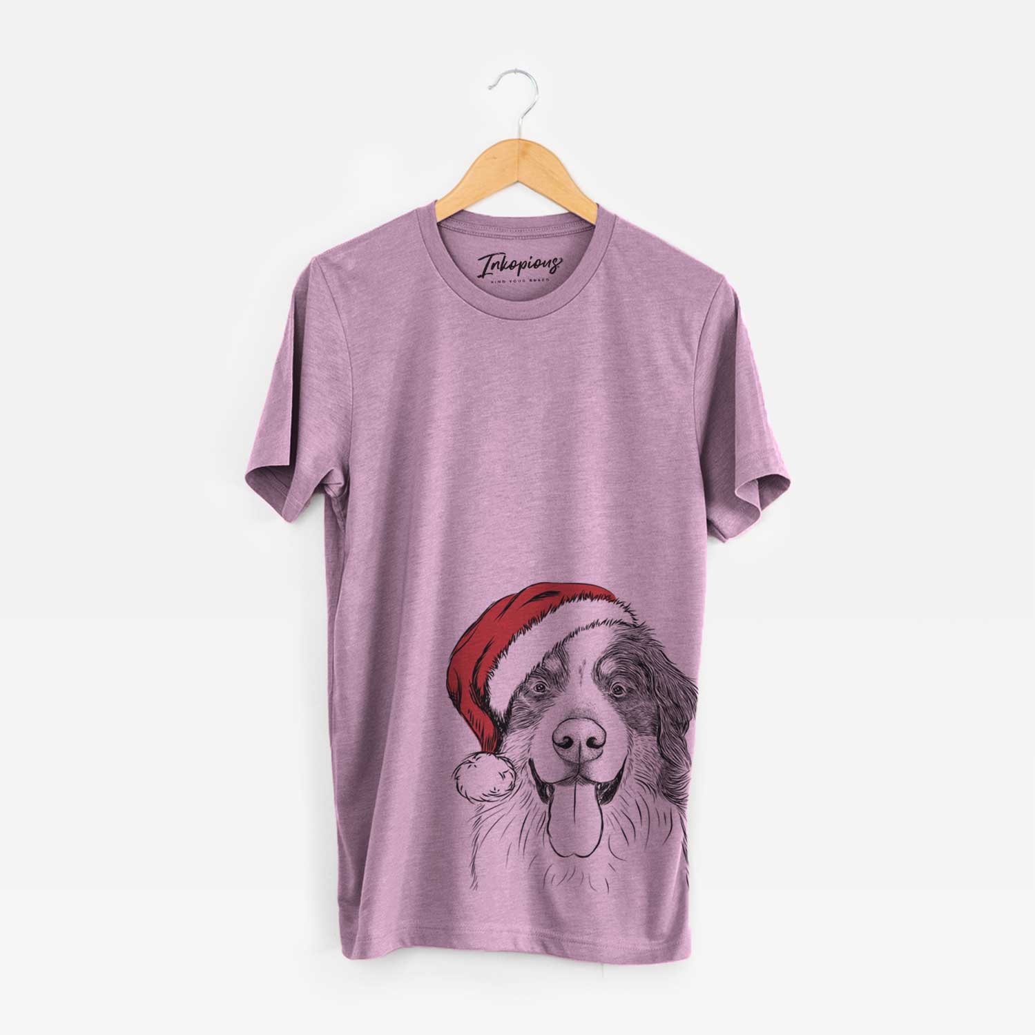 Santa Blaze the Bernese Mountain Dog - Unisex Crewneck