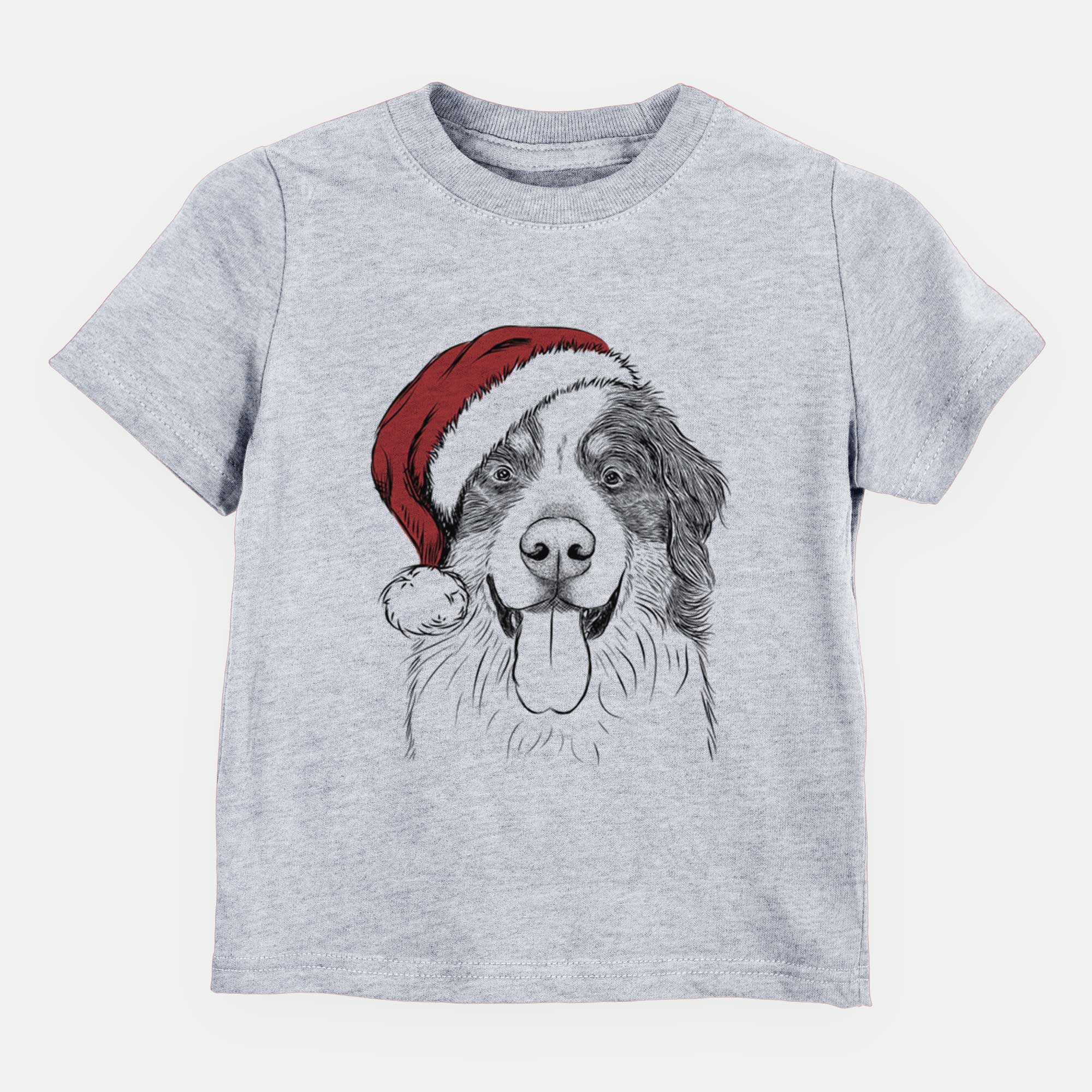 Santa Blaze the Bernese Mountain Dog - Kids/Youth/Toddler Shirt