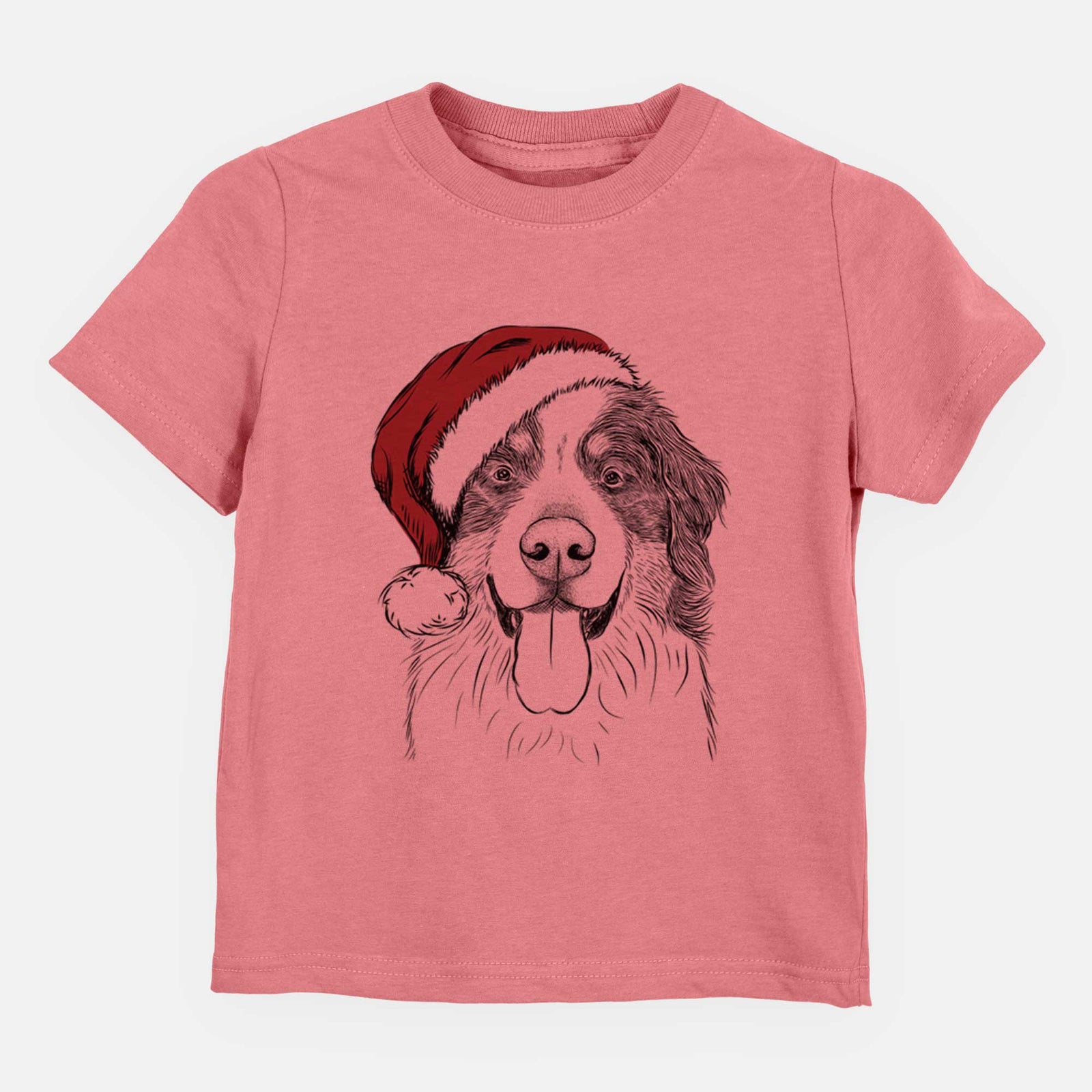 Santa Blaze the Bernese Mountain Dog - Kids/Youth/Toddler Shirt