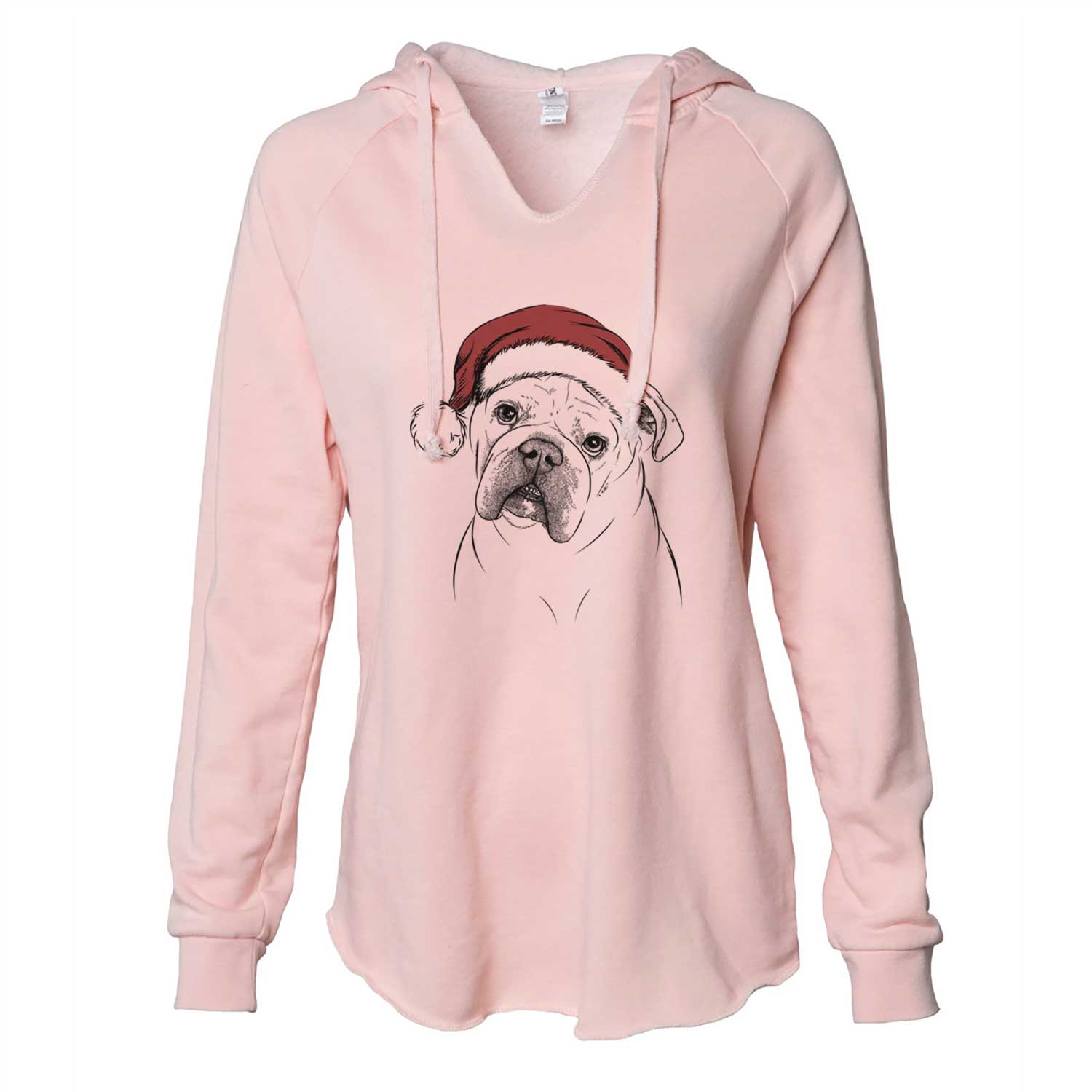 Blossom the English Bulldog - Cali Wave Hooded Sweatshirt