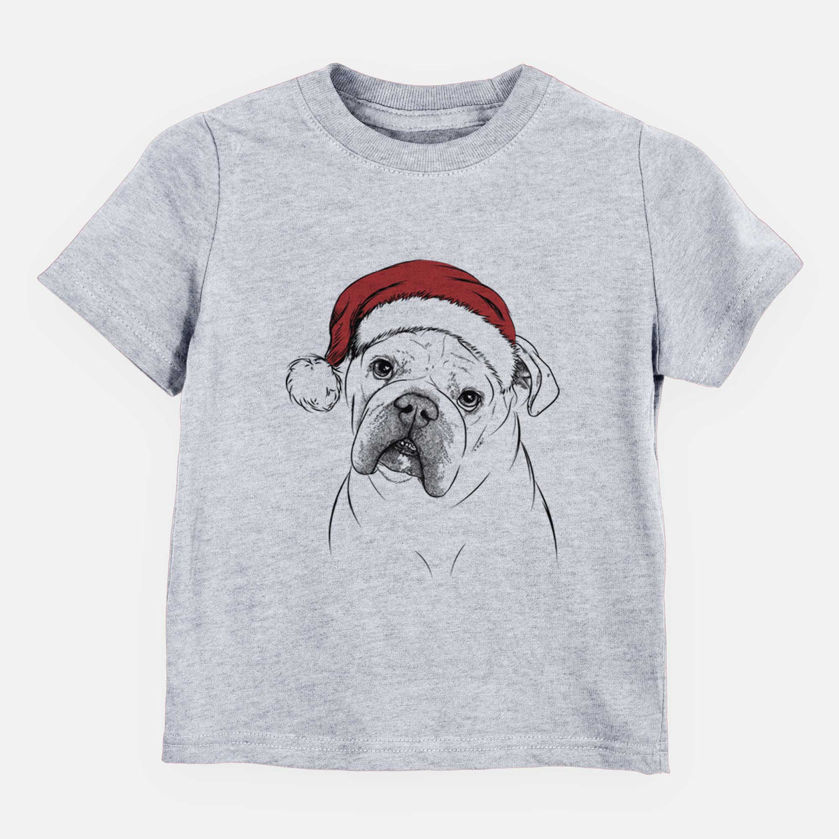 Santa Blossom the English Bulldog - Kids/Youth/Toddler Shirt