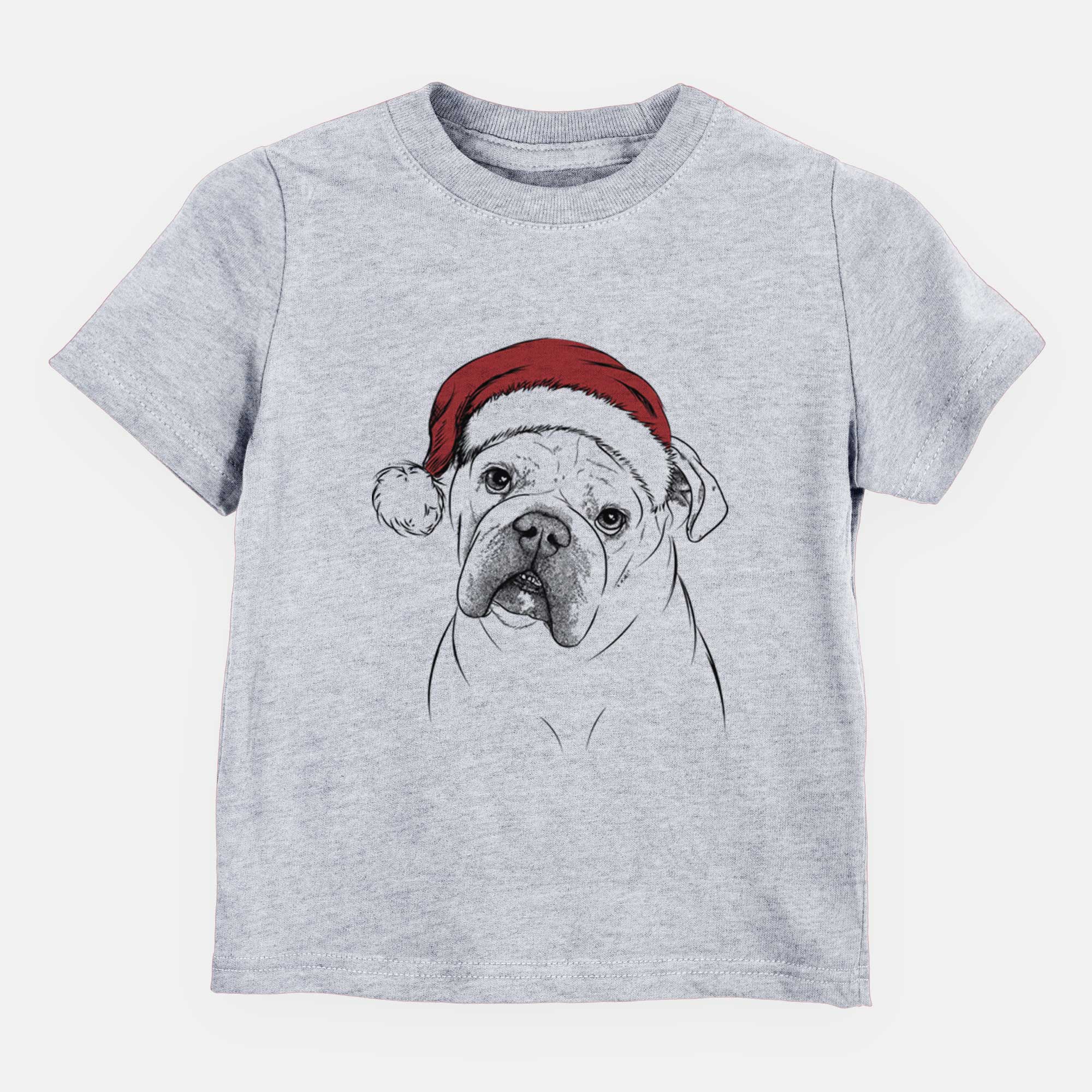 Santa Blossom the English Bulldog - Kids/Youth/Toddler Shirt