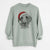 Santa Blossom the Poodle - Unisex Pigment Dyed Crew Sweatshirt