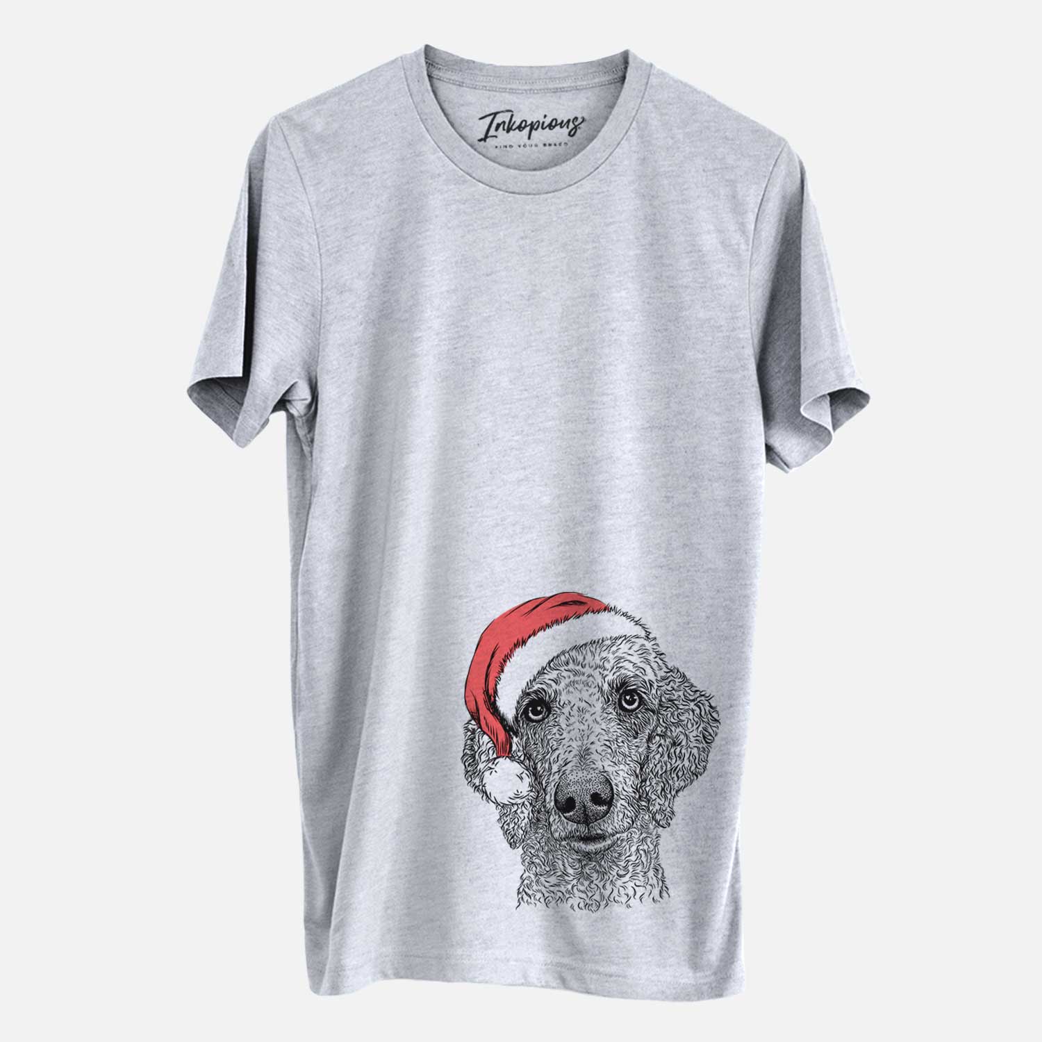 Santa Blossom the Poodle - Unisex Crewneck