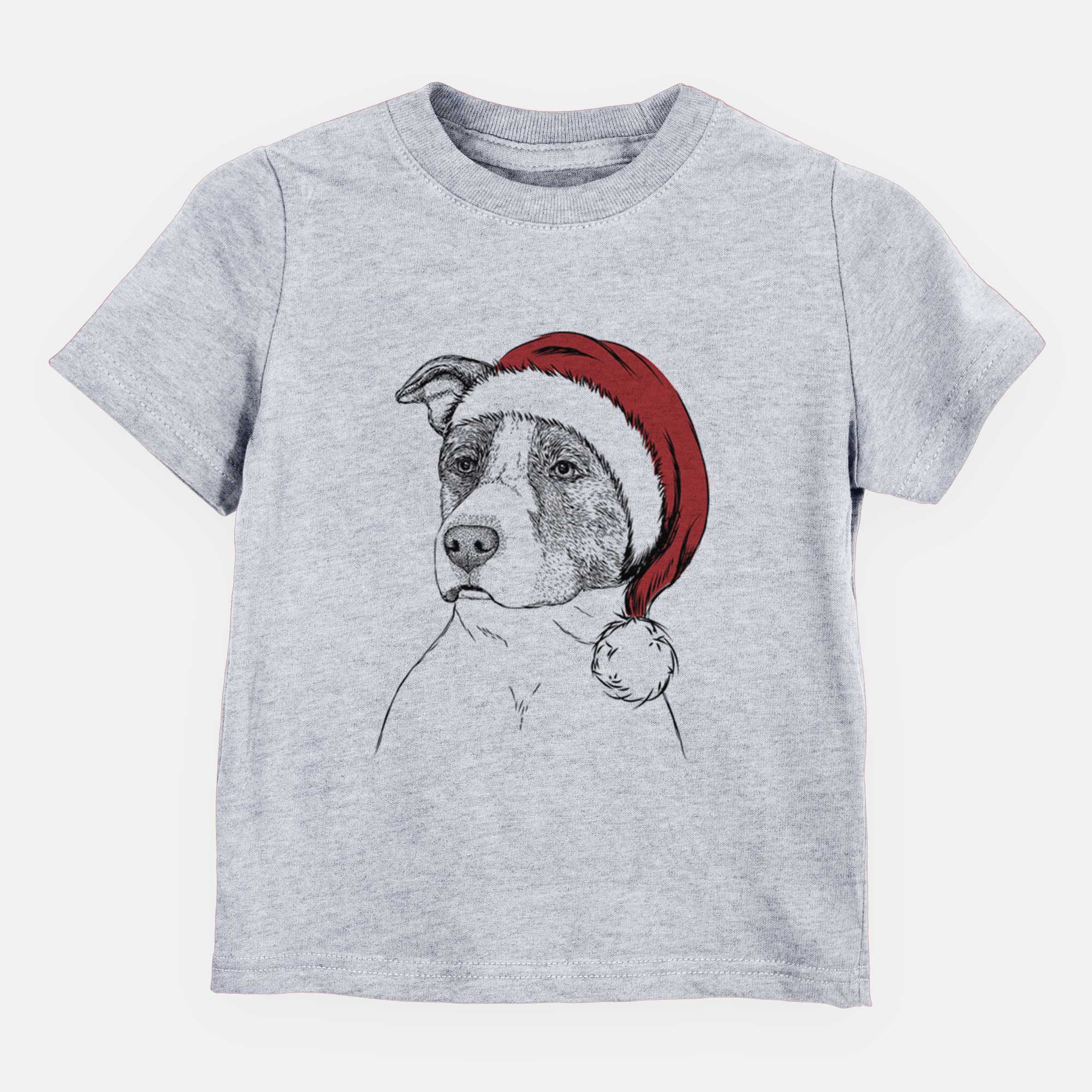 Santa Blu the Pitbull - Kids/Youth/Toddler Shirt