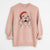 Santa Bodi the Vizsla - Unisex Pigment Dyed Crew Sweatshirt