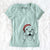 Bodi the Vizsla - Women's V-neck Shirt