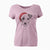 Santa Bogart the Parson Russell Terrier - Women's V-neck Shirt