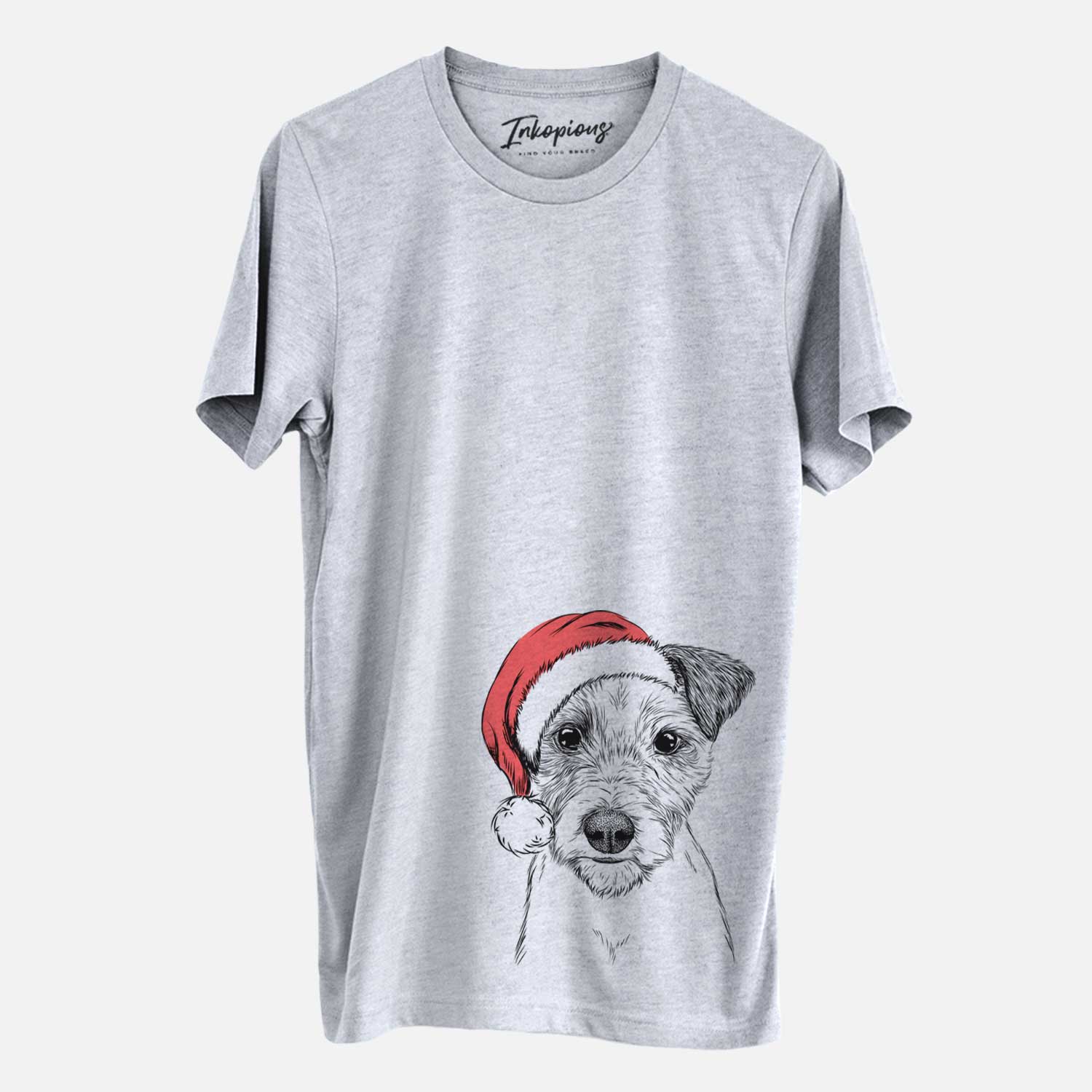 Santa Bogart the Parson Russell Terrier - Unisex Crewneck