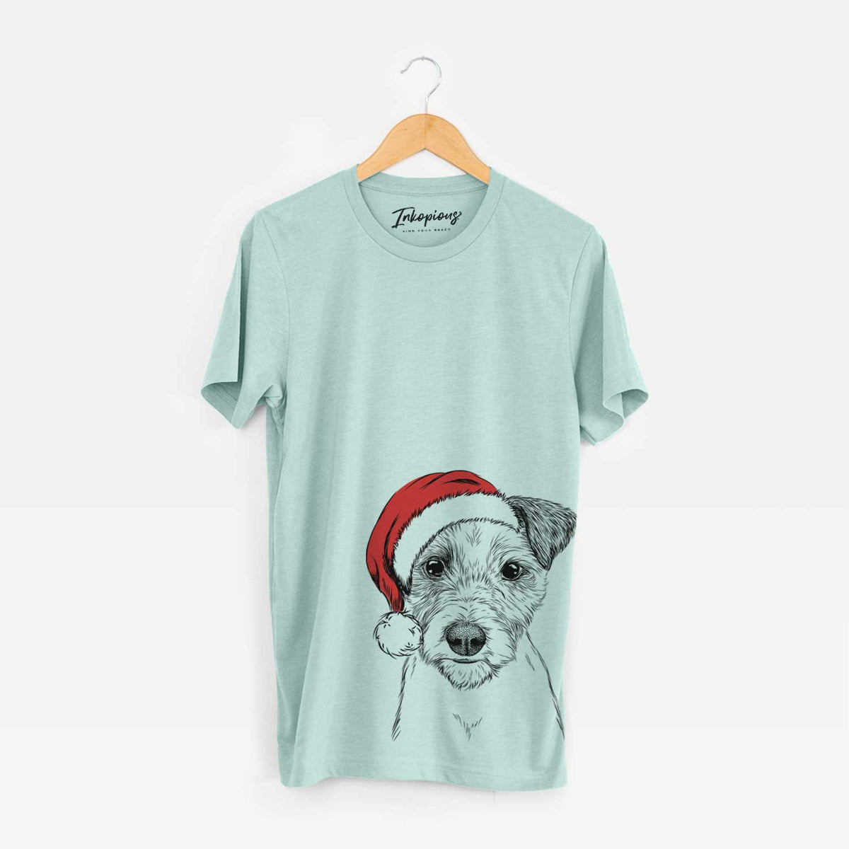 Santa Bogart the Parson Russell Terrier - Unisex Crewneck