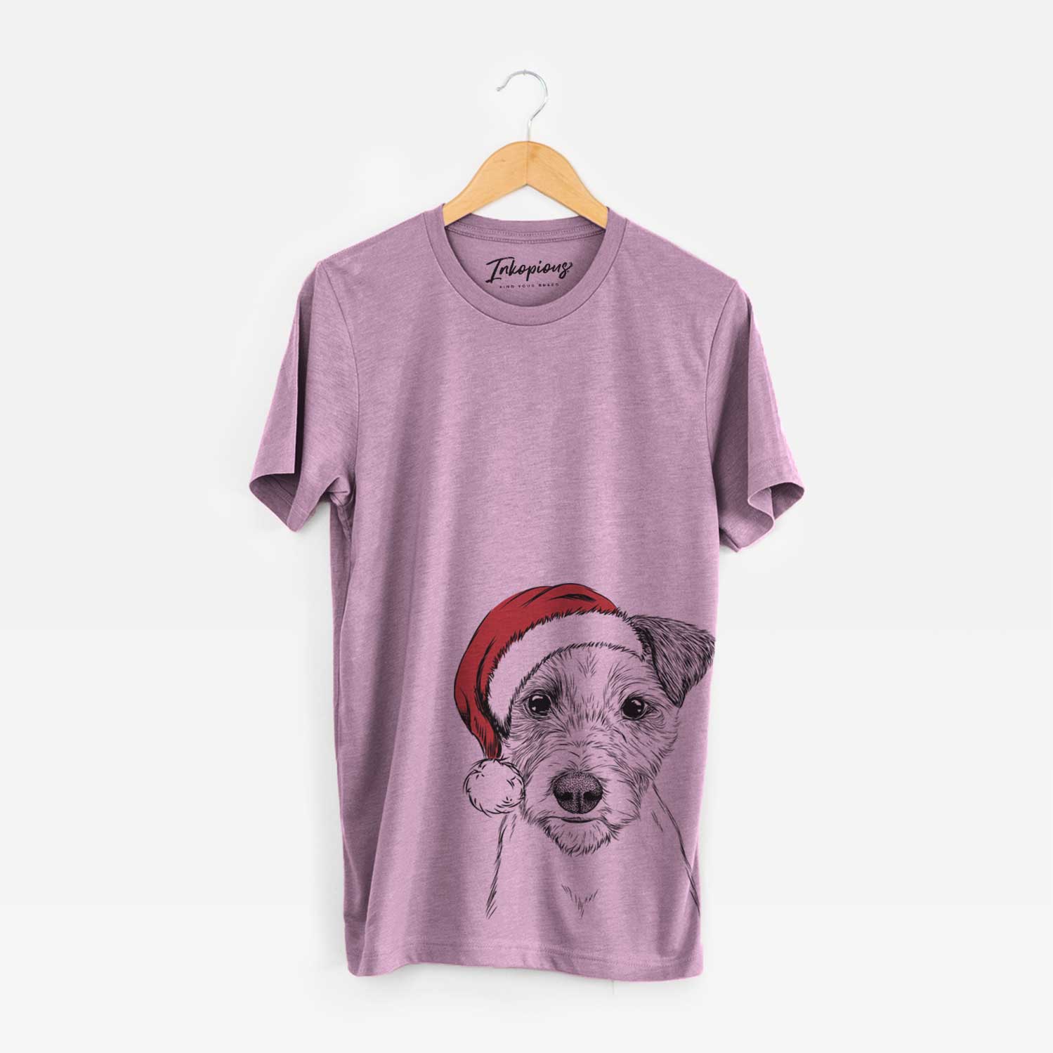 Santa Bogart the Parson Russell Terrier - Unisex Crewneck