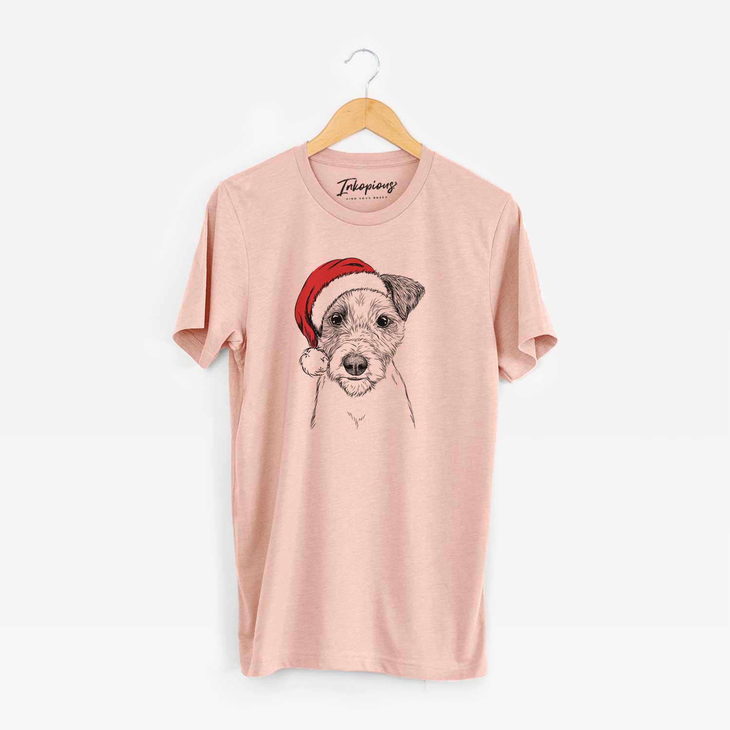 Santa Bogart the Parson Russell Terrier - Unisex Crewneck