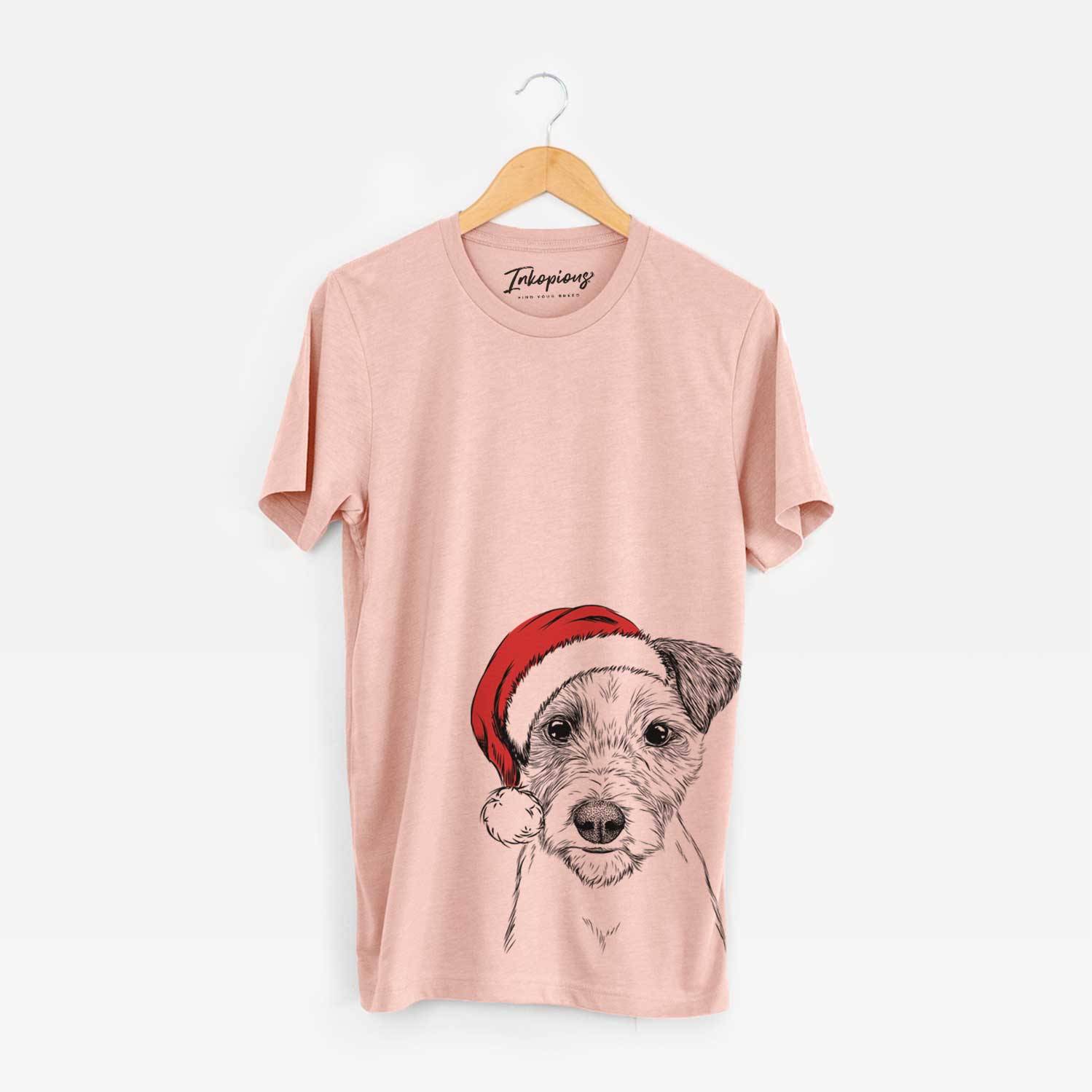 Santa Bogart the Parson Russell Terrier - Unisex Crewneck