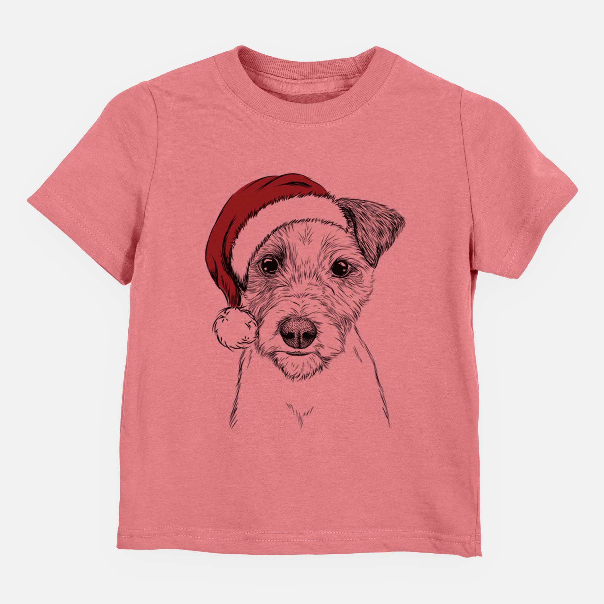 Santa Bogart the Parson Russell Terrier - Kids/Youth/Toddler Shirt