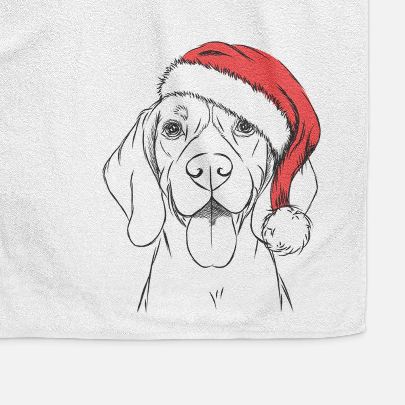 Bogie the Beagle Decorative Hand Towel