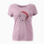 Santa Bogie the Beagle - Women's V-neck Shirt