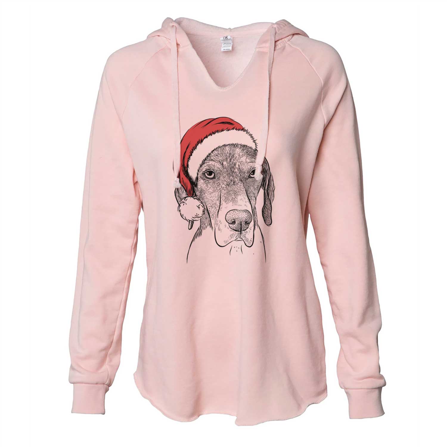 Bohdi the German Shorthaired Pointer - Cali Wave Hooded Sweatshirt