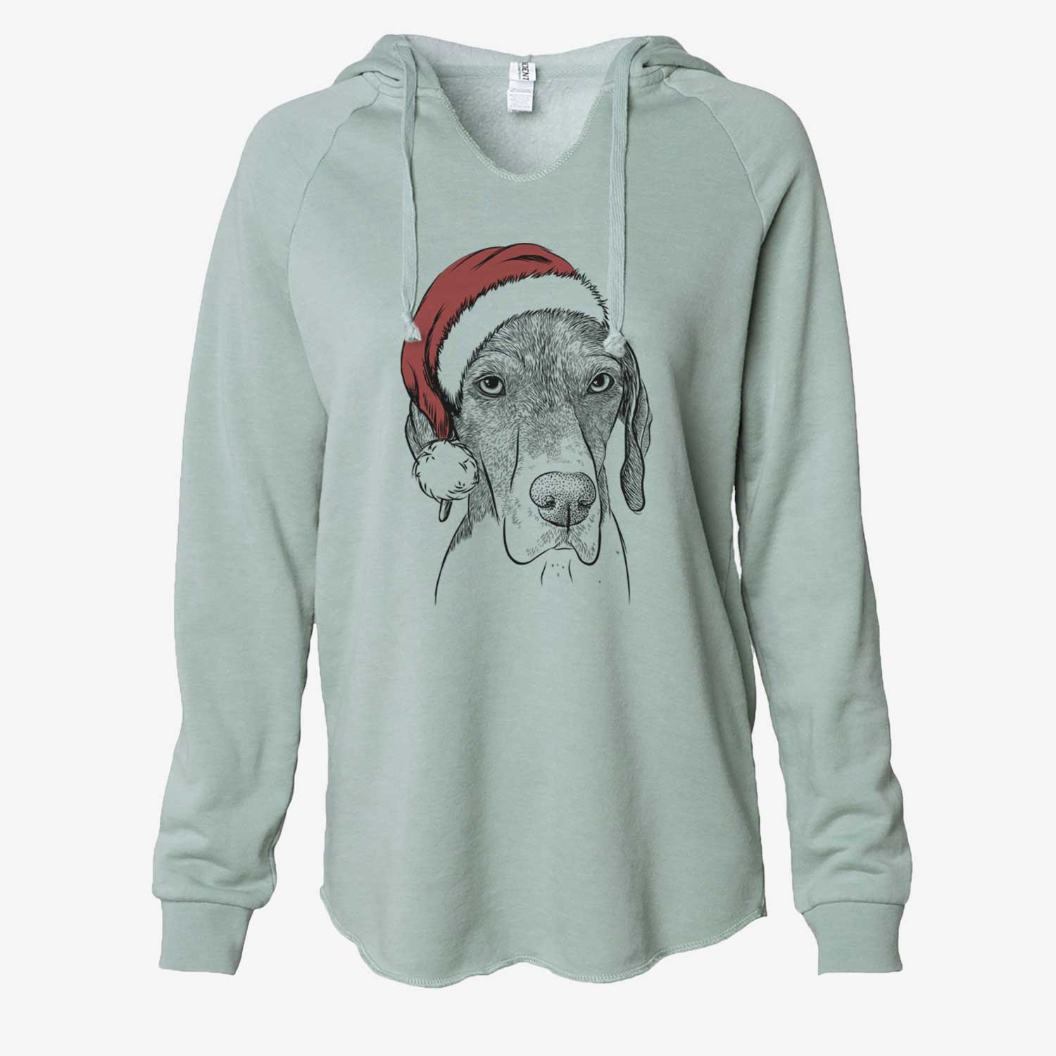 Bohdi the German Shorthaired Pointer - Cali Wave Hooded Sweatshirt