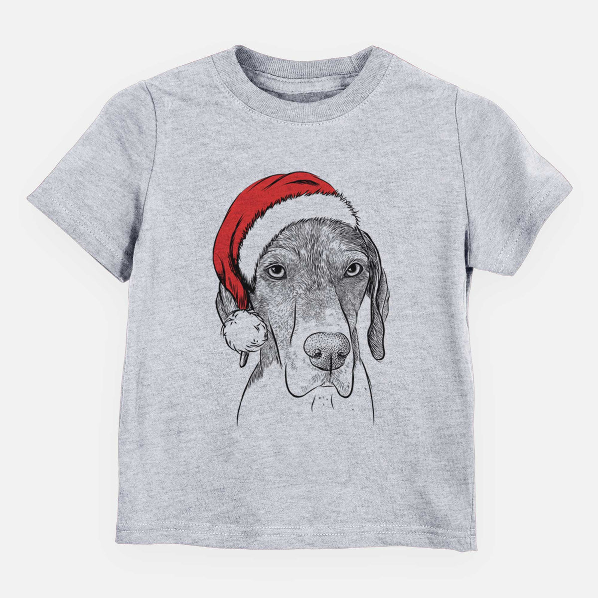 Santa Bohdi the German Shorthaired Pointer - Kids/Youth/Toddler Shirt