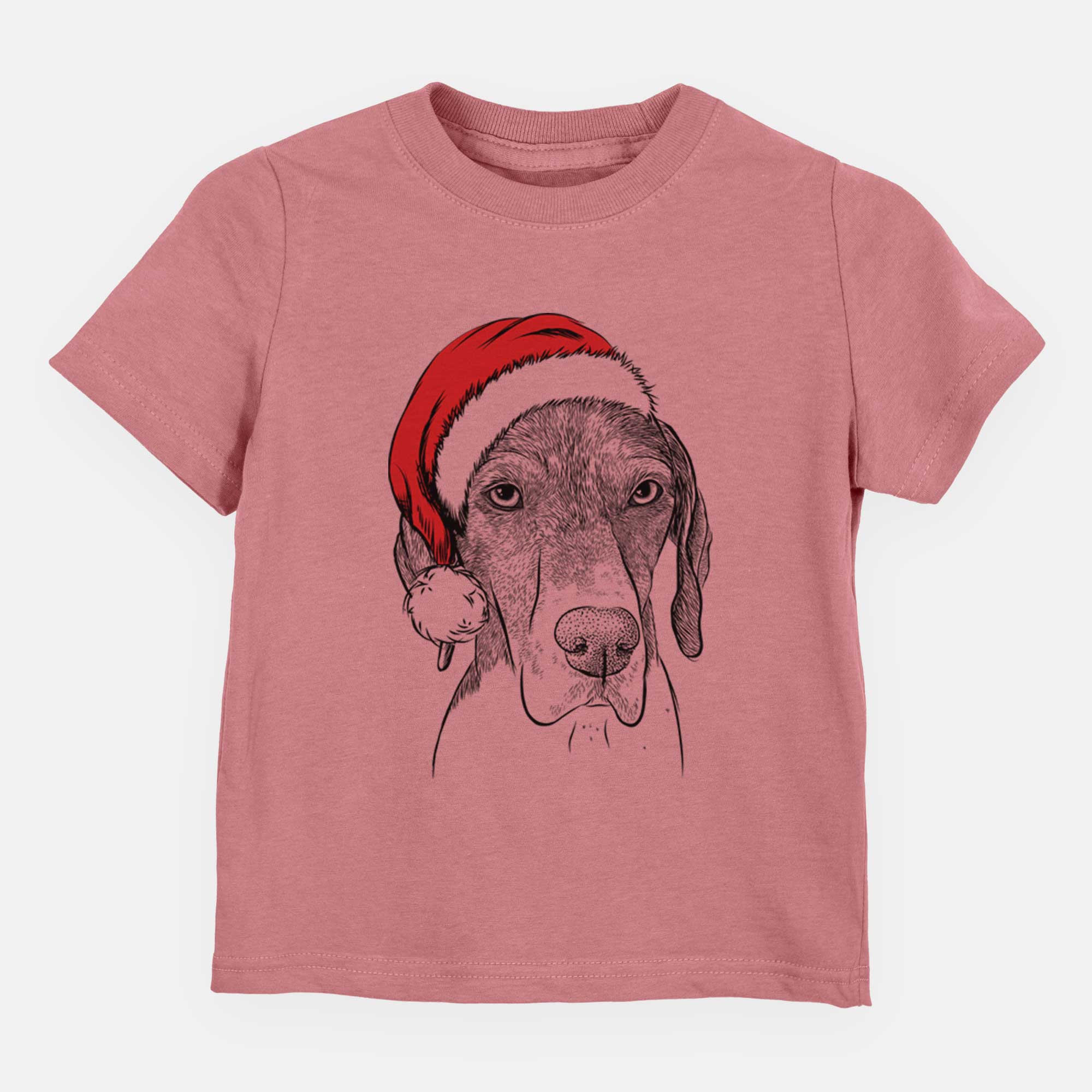 Santa Bohdi the German Shorthaired Pointer - Kids/Youth/Toddler Shirt