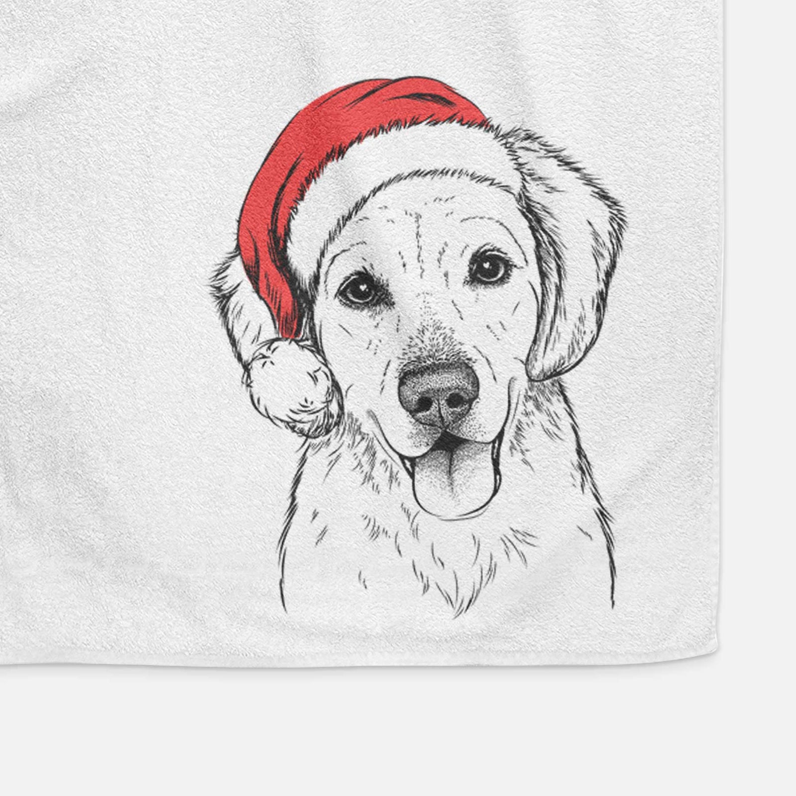 Bojo the Golden Retriever Decorative Hand Towel