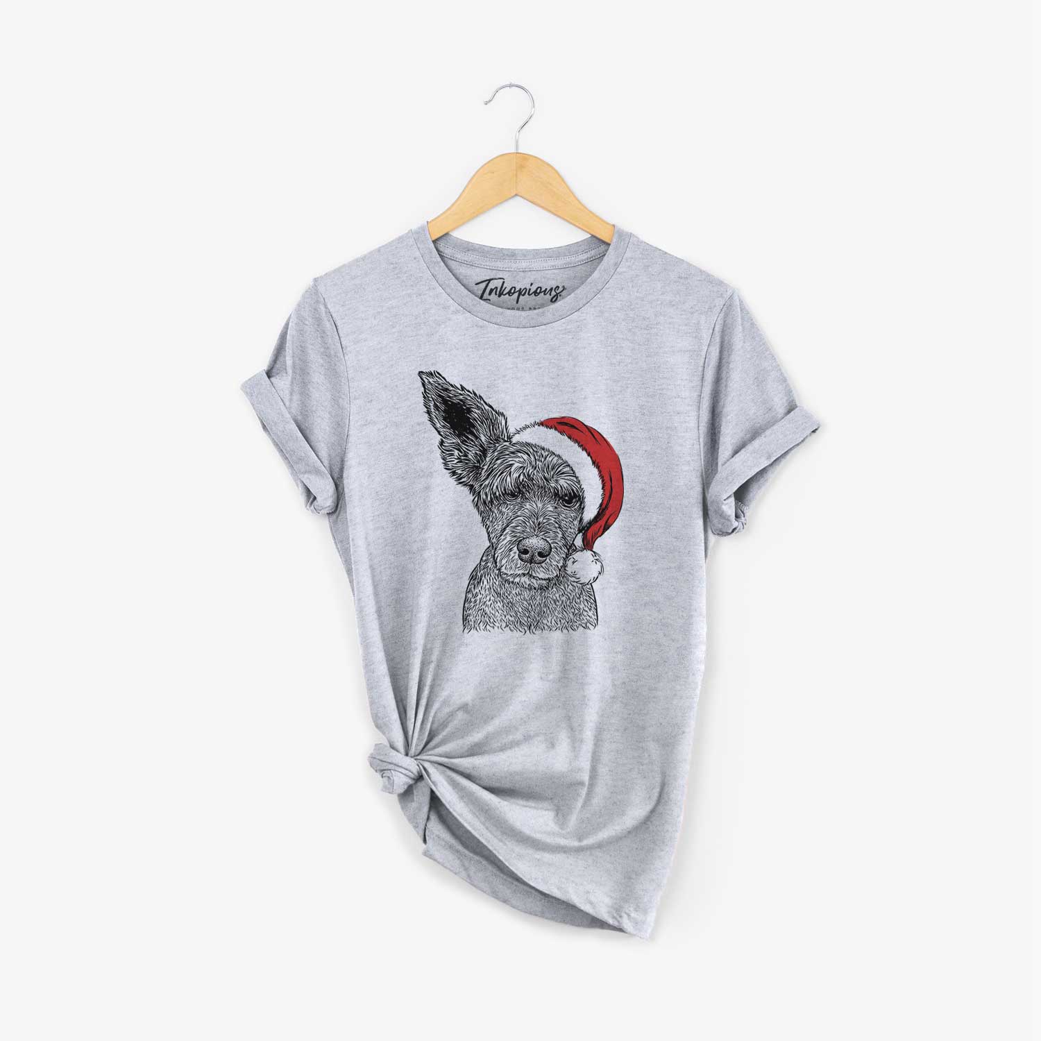 Santa Boodles the Schnauzer Mix - Unisex Crewneck