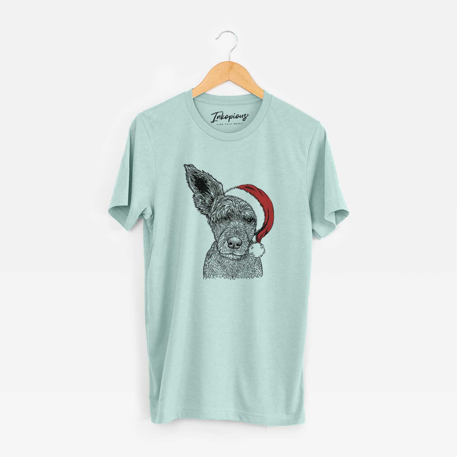 Santa Boodles the Schnauzer Mix - Unisex Crewneck