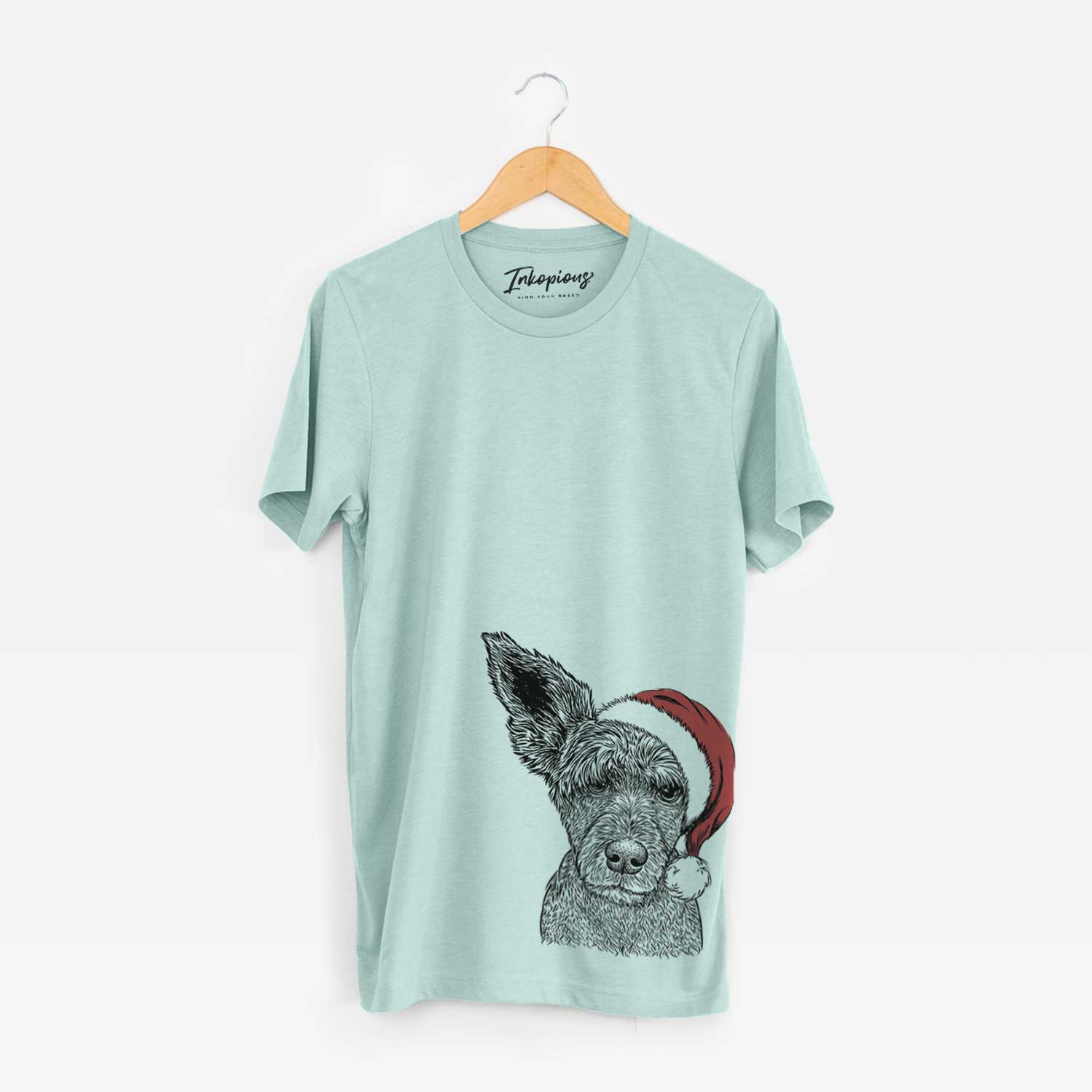 Santa Boodles the Schnauzer Mix - Unisex Crewneck