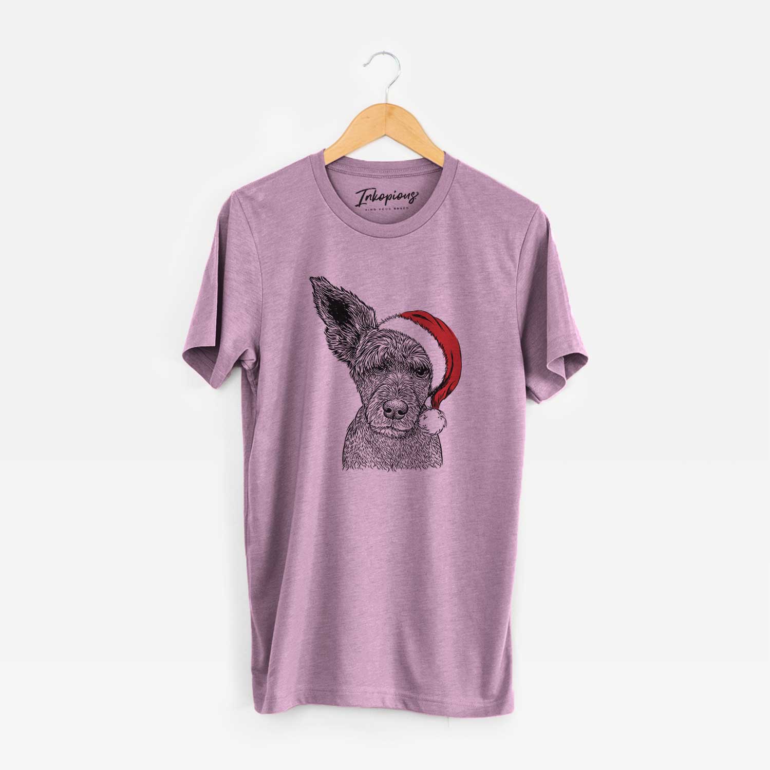 Santa Boodles the Schnauzer Mix - Unisex Crewneck