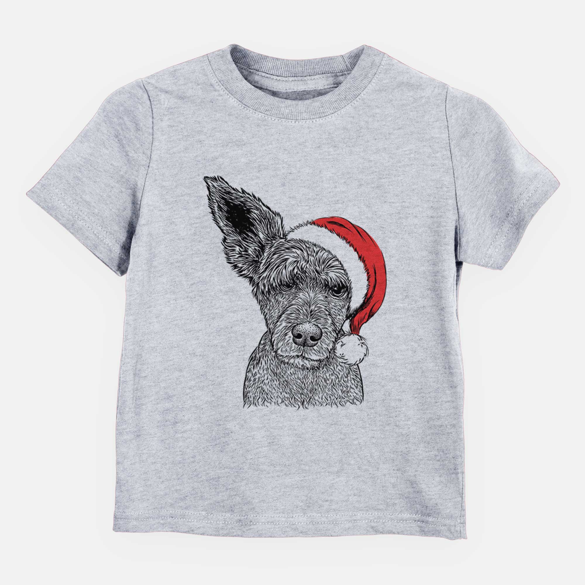 Santa Boodles the Schnauzer Mix - Kids/Youth/Toddler Shirt