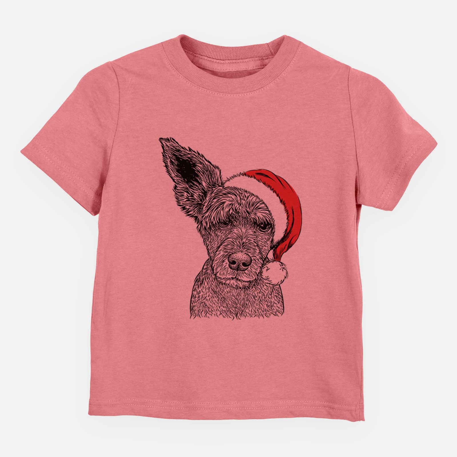 Santa Boodles the Schnauzer Mix - Kids/Youth/Toddler Shirt