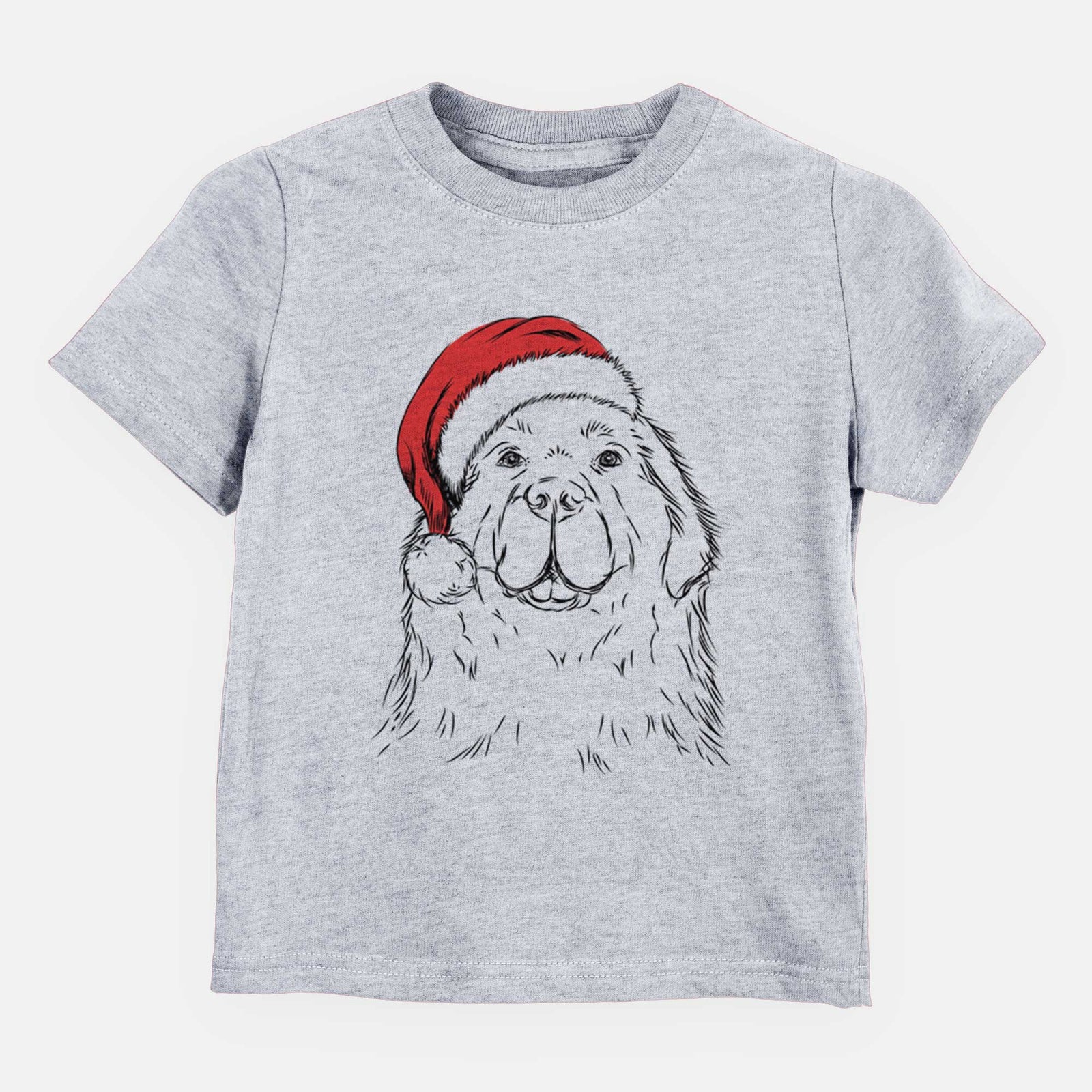 Santa Boomer the Newfoundland - Kids/Youth/Toddler Shirt