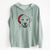 Santa Booney the Labrador Retriever - Cali Wave Hooded Sweatshirt