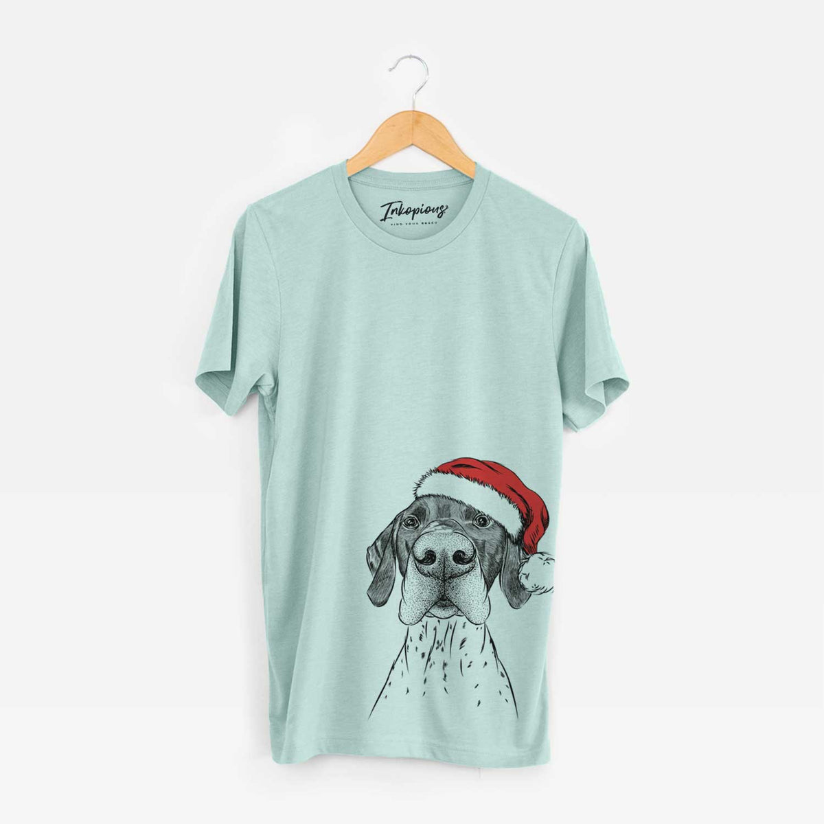 Santa Booze the German Shorthaired Pointer - Unisex Crewneck