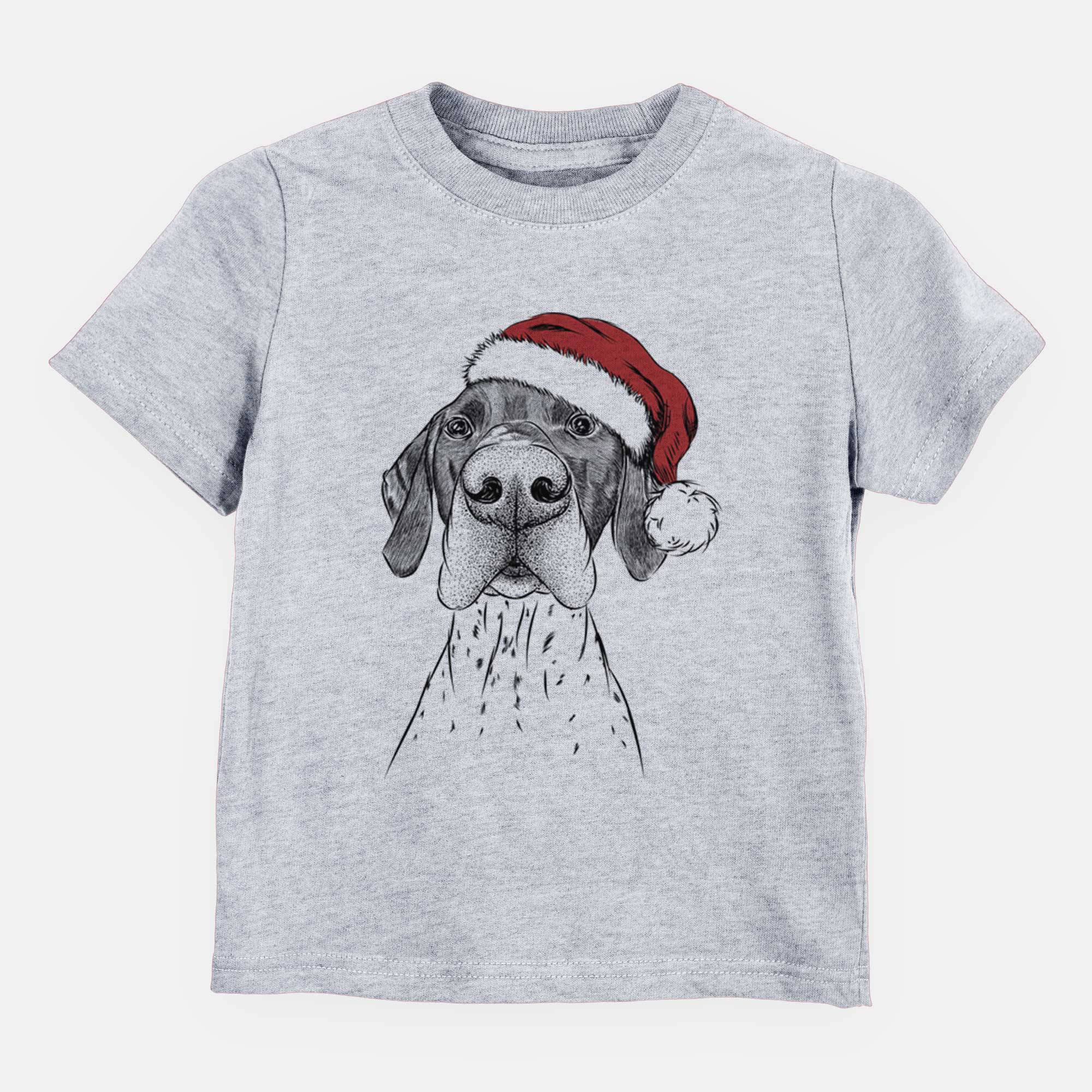 Santa Booze the German Shorthaired Pointer - Kids/Youth/Toddler Shirt