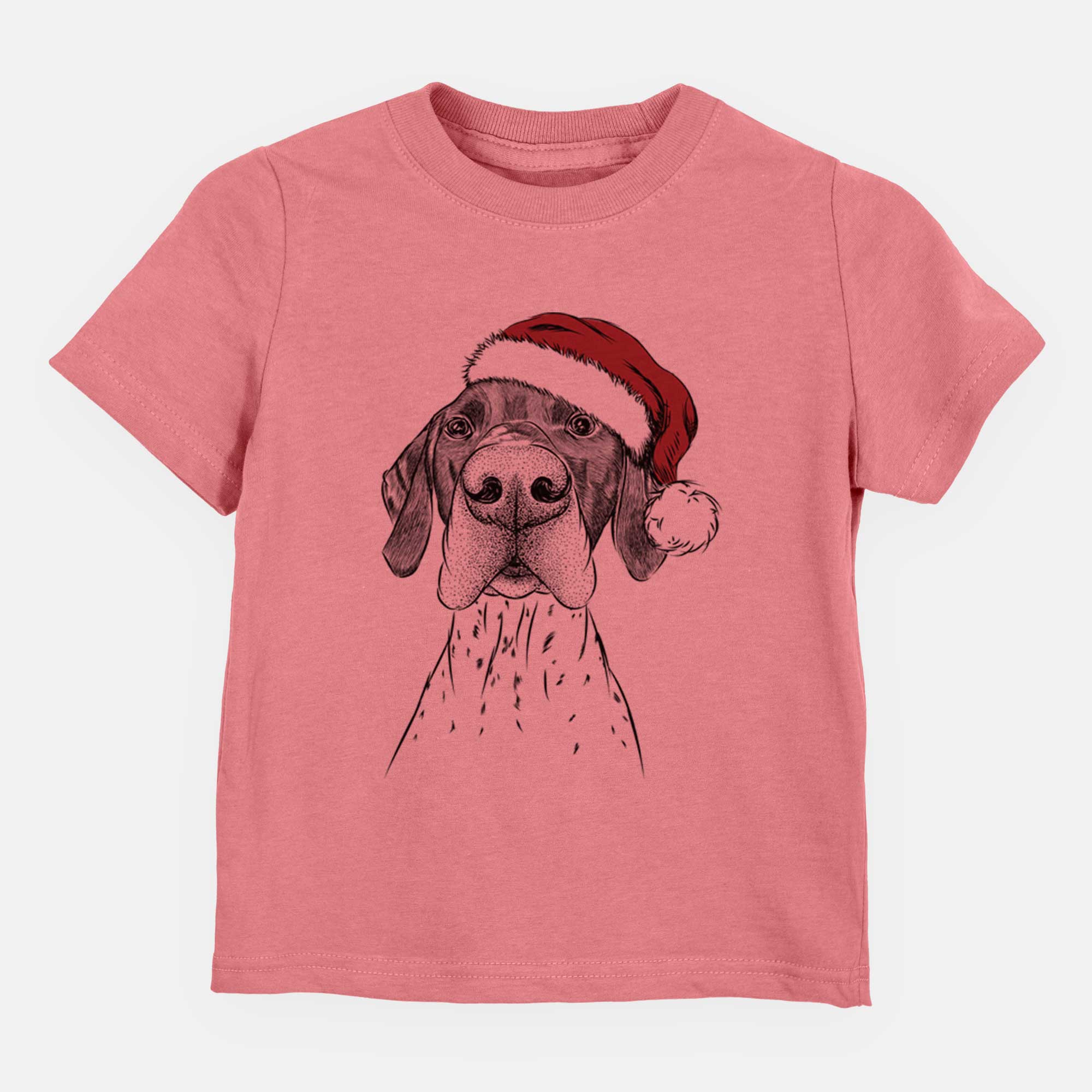 Santa Booze the German Shorthaired Pointer - Kids/Youth/Toddler Shirt