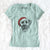 Santa Boris the Boerboel - Women's V-neck Shirt