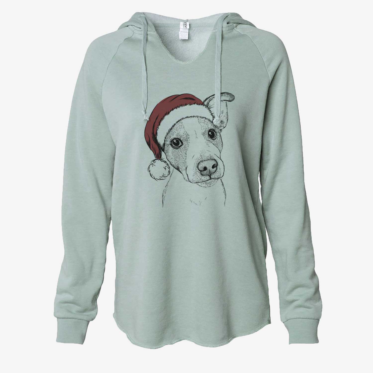 Bosse the Jack Russell Terrier - Cali Wave Hooded Sweatshirt