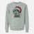 Santa Bowser the Whoodle - Unisex Pigment Dyed Crew Sweatshirt