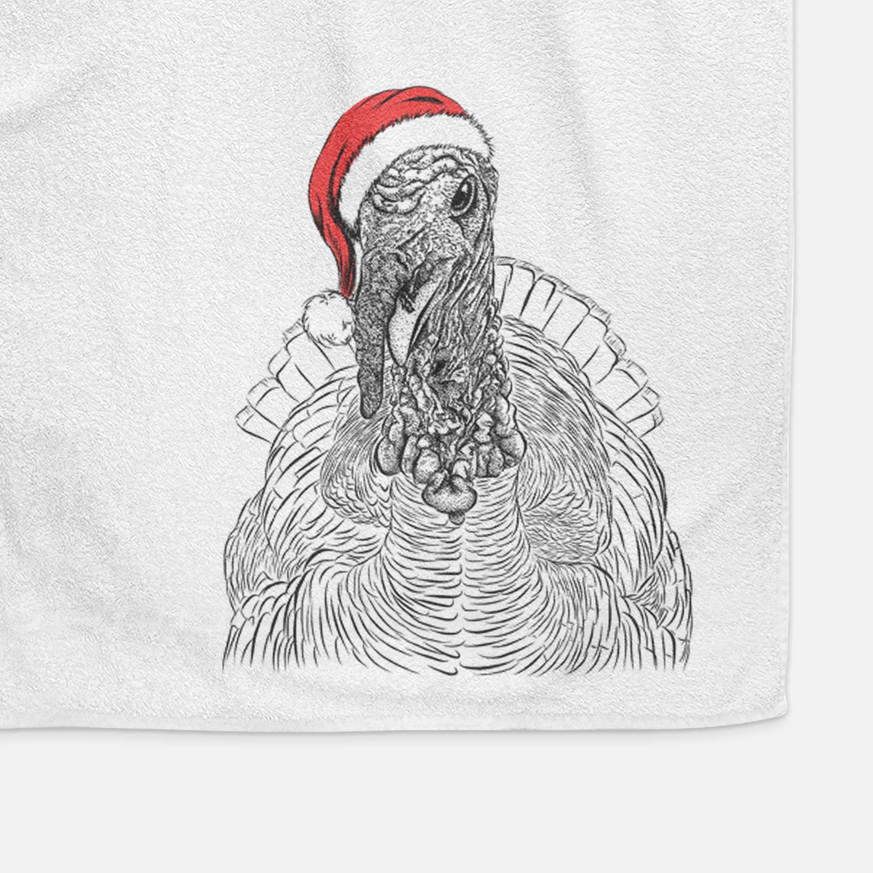 Brady the Turkey Decorative Hand Towel